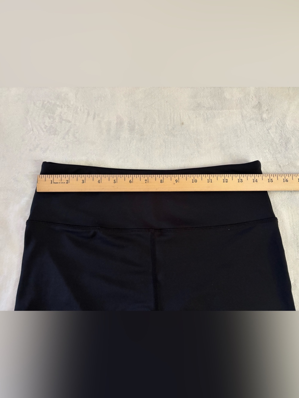 ZYIA Active Black Light n Tight Moto Leggings High Waist Activewear Size 12 - Picture 6 of 11